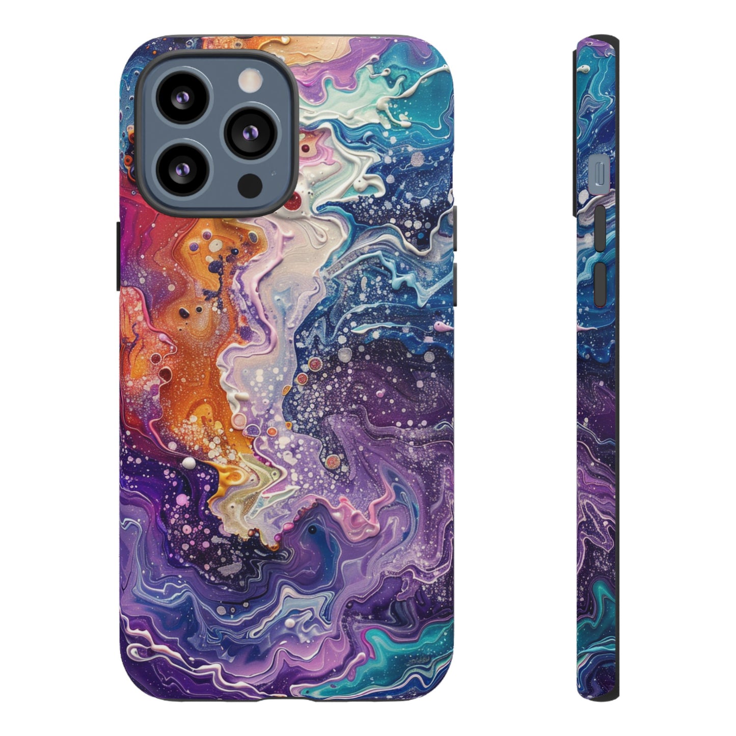 Trippy Psychedelic Color Waves Phone Case