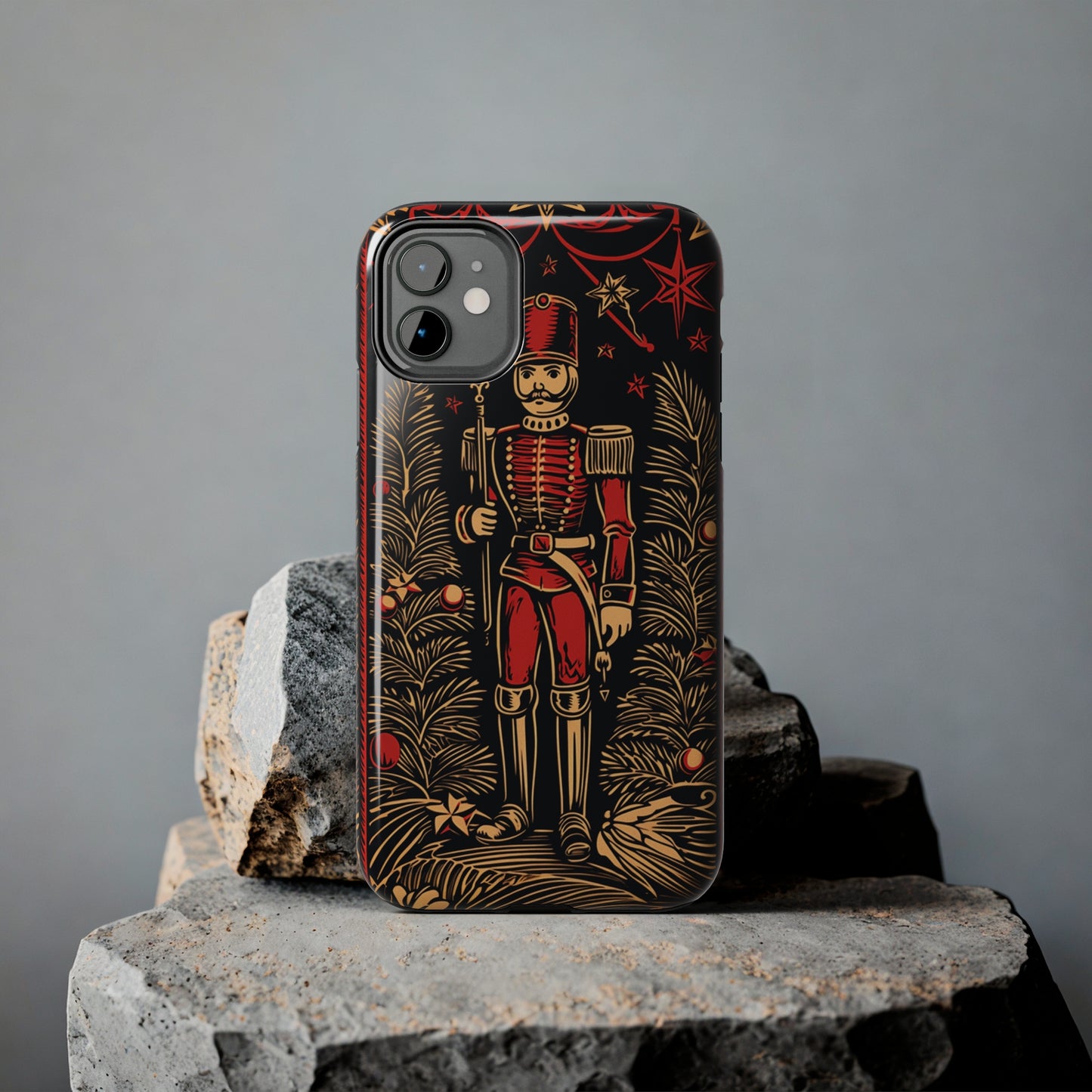 Guardian of Yuletides Past: Vintage Christmas Toy Soldier | Tough iPhone Case