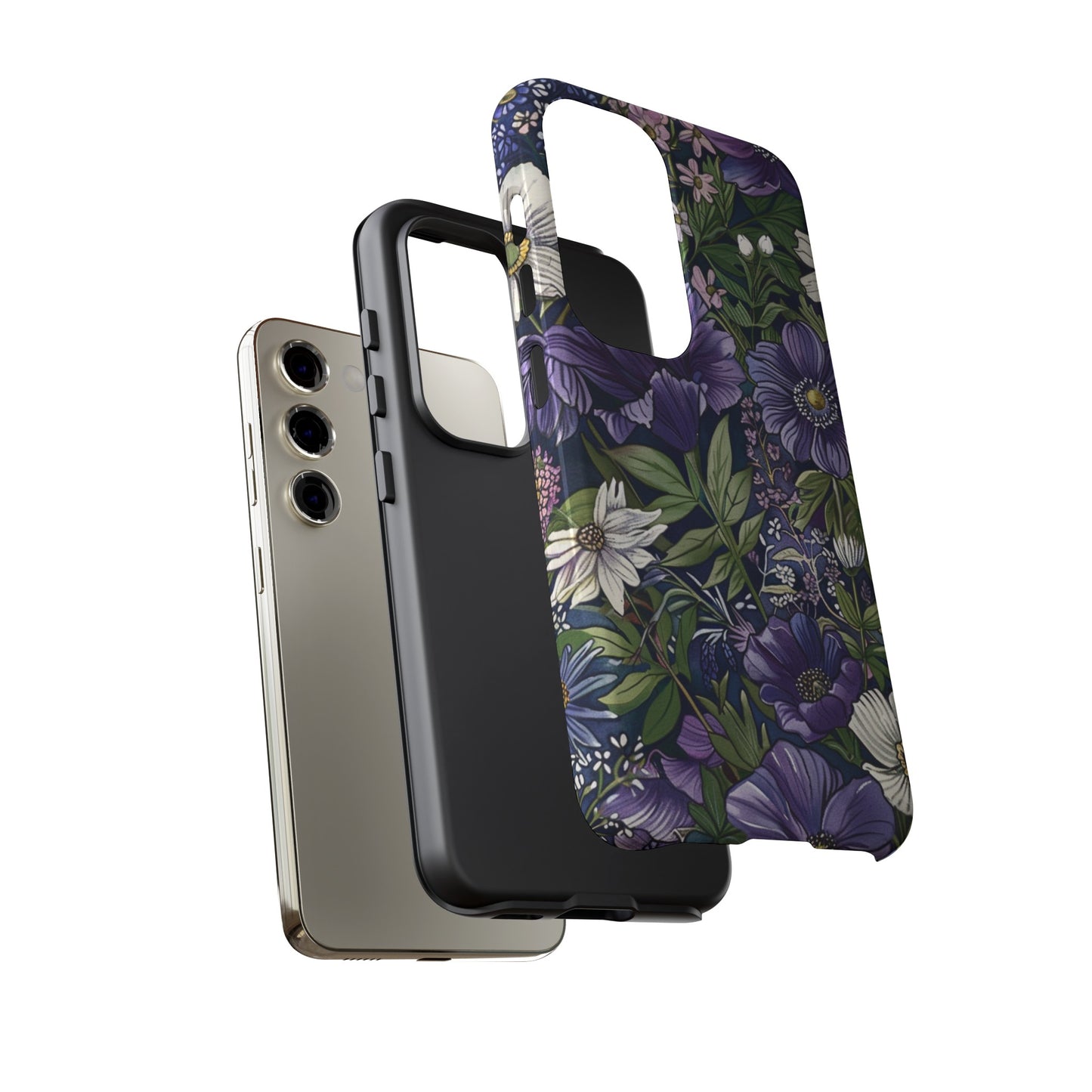 Floral Sage Purple Wildflower Phone Case