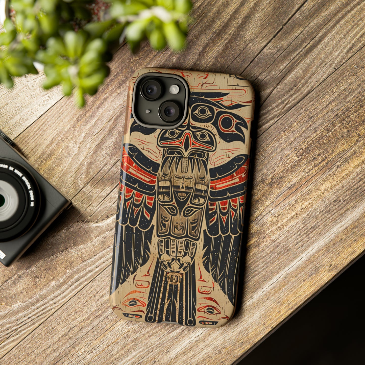 Native American Northwest Tribal Totem Phone Case