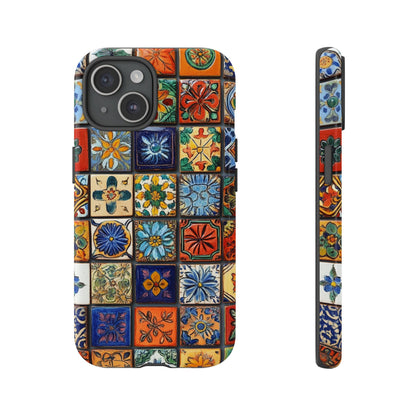 Mexican tile phone case for iPhone 15