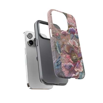 Coquette Embroidery Aesthetic Floral iPhone 14 Case