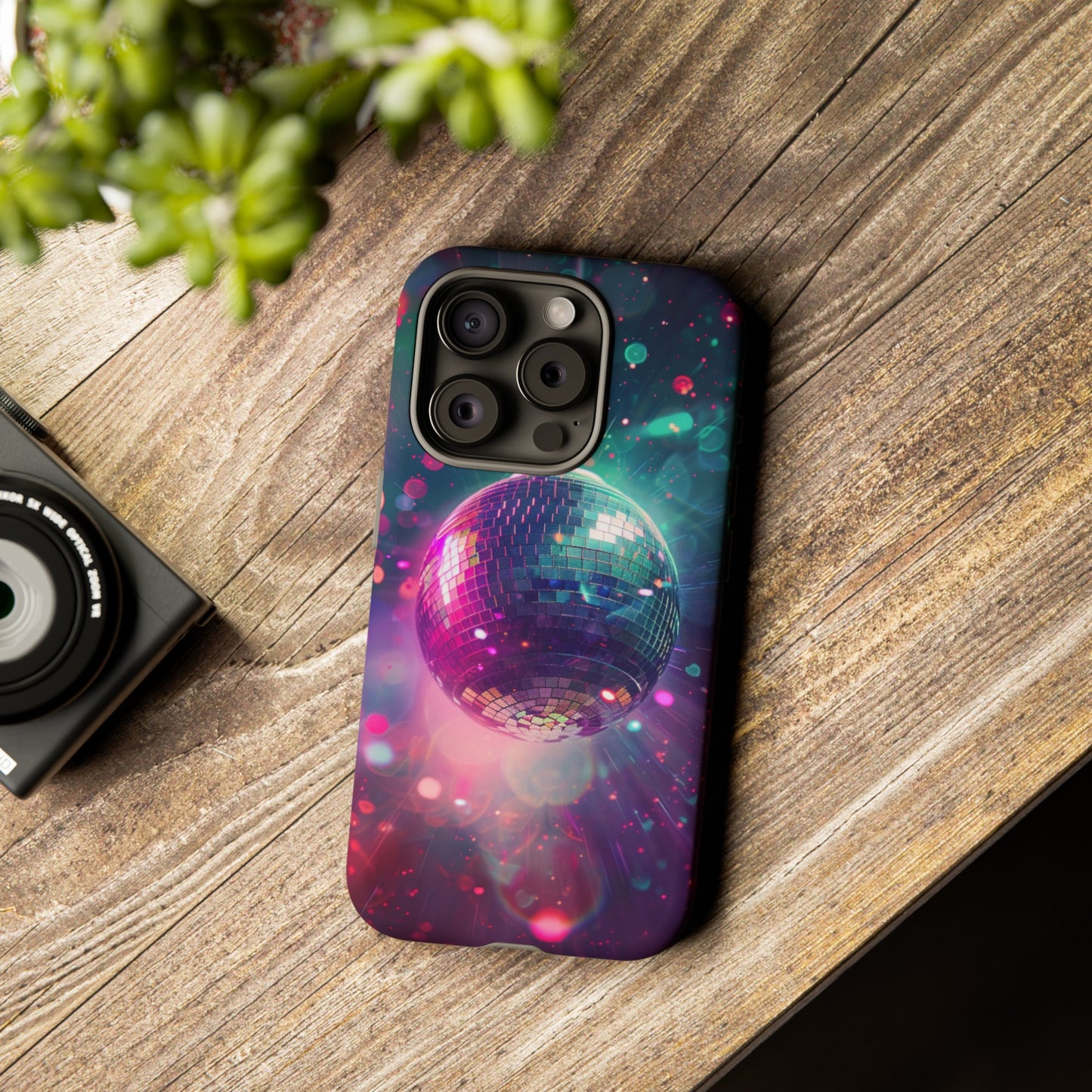 Disco Ball Retro Dance Night Design Phone Case