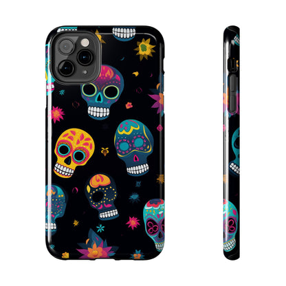 Sugar Skull iPhone Case | Day of the Dead Elegance for Apple iPhone Models