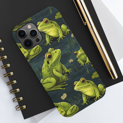 Frogs Tough iPhone Case | Embrace The Reptile Green Style and Reliable Protection