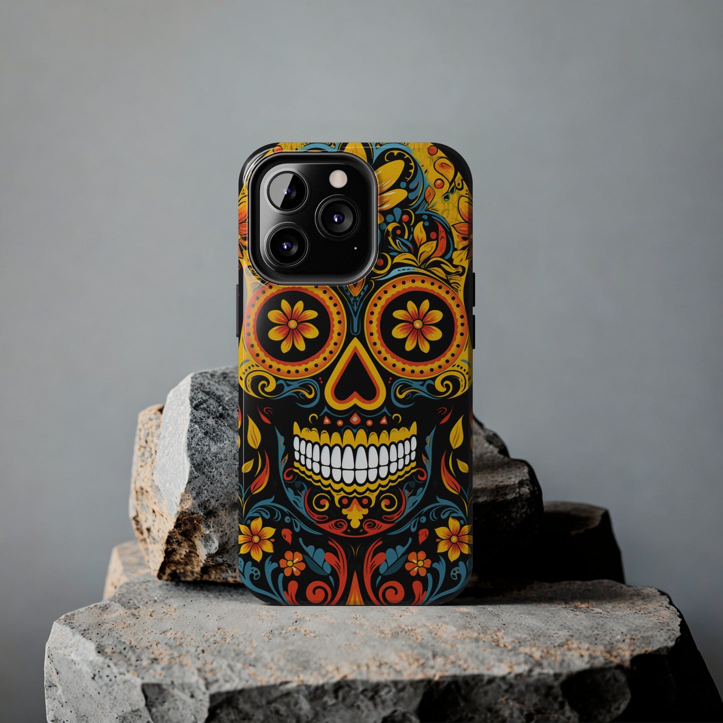 Sugar Skull iPhone Case | Dia de los Muertos Design for Apple iPhone