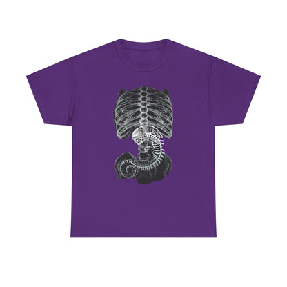 Alien Creature X Ray Sci Fi T Shirt Retro Space Tee