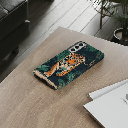 Retro Jungle Tiger Phone Case