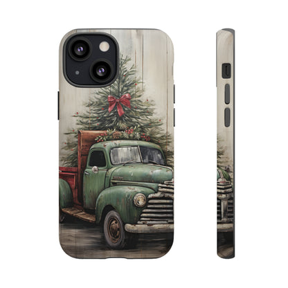 Christmas Pickup Truck Phone Case for iPhone