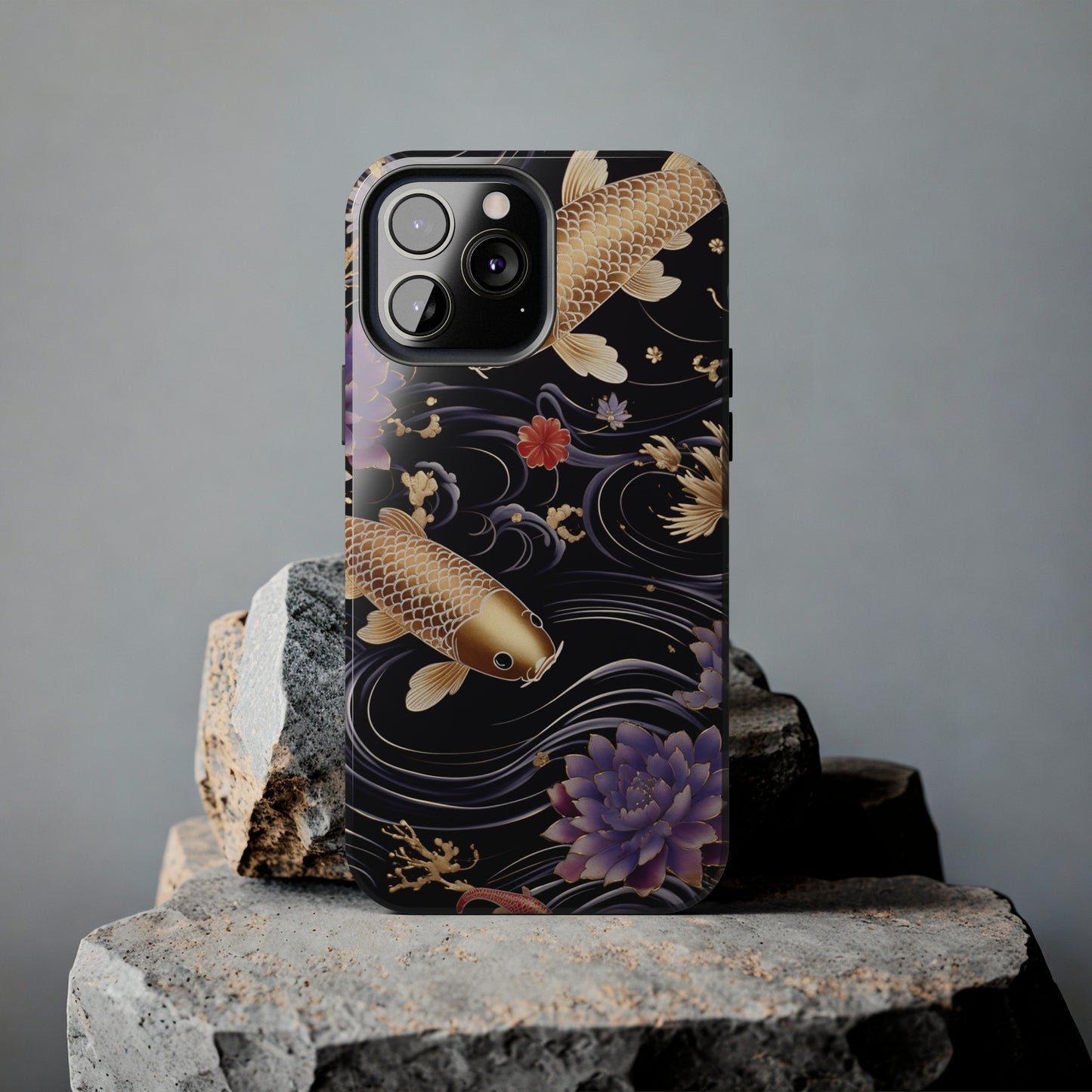 Ephemeral Beauty: Koi Fish Artistry | Japanese Inspired iPhone Case