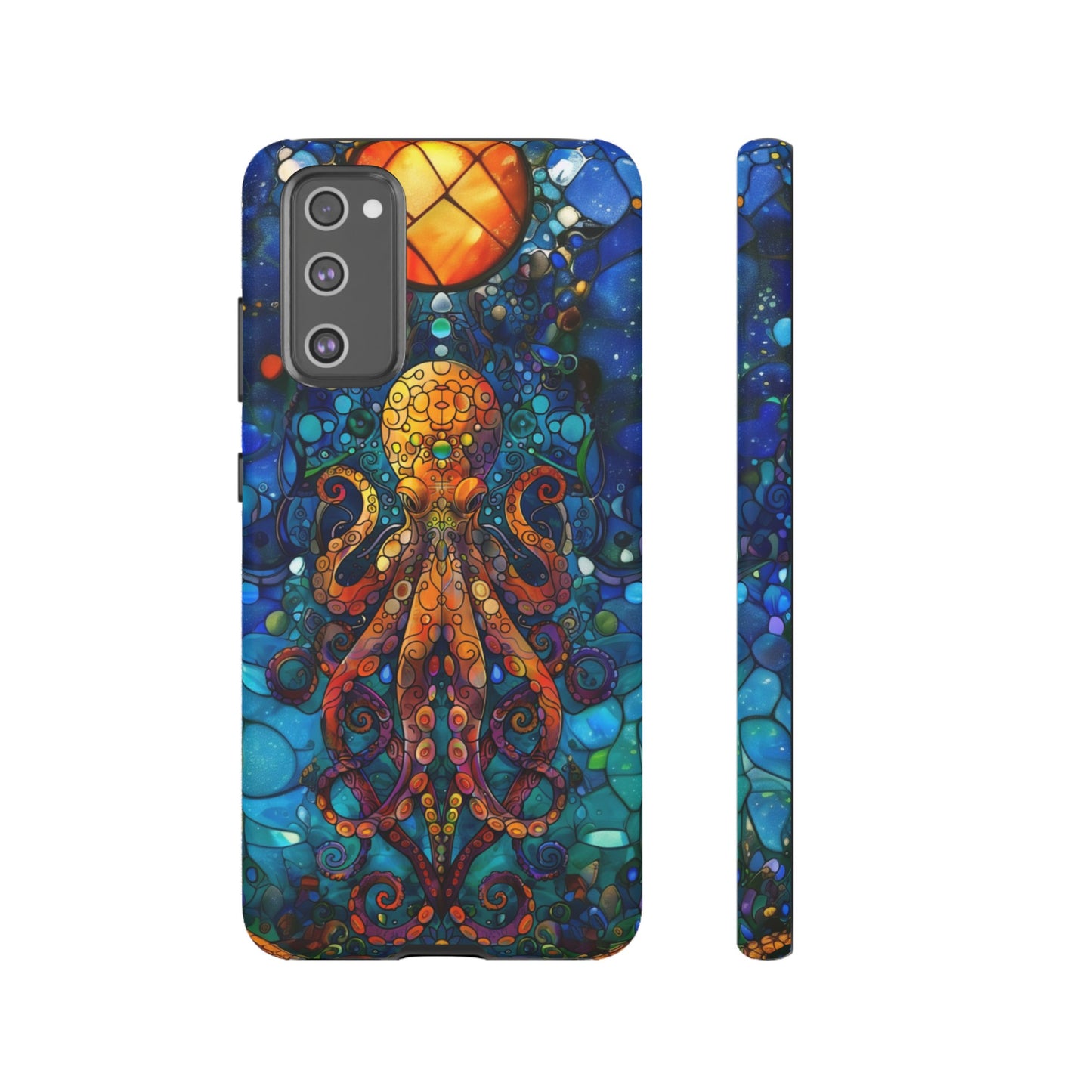 Octopus Stained Glass Undersea Magic Phone Case