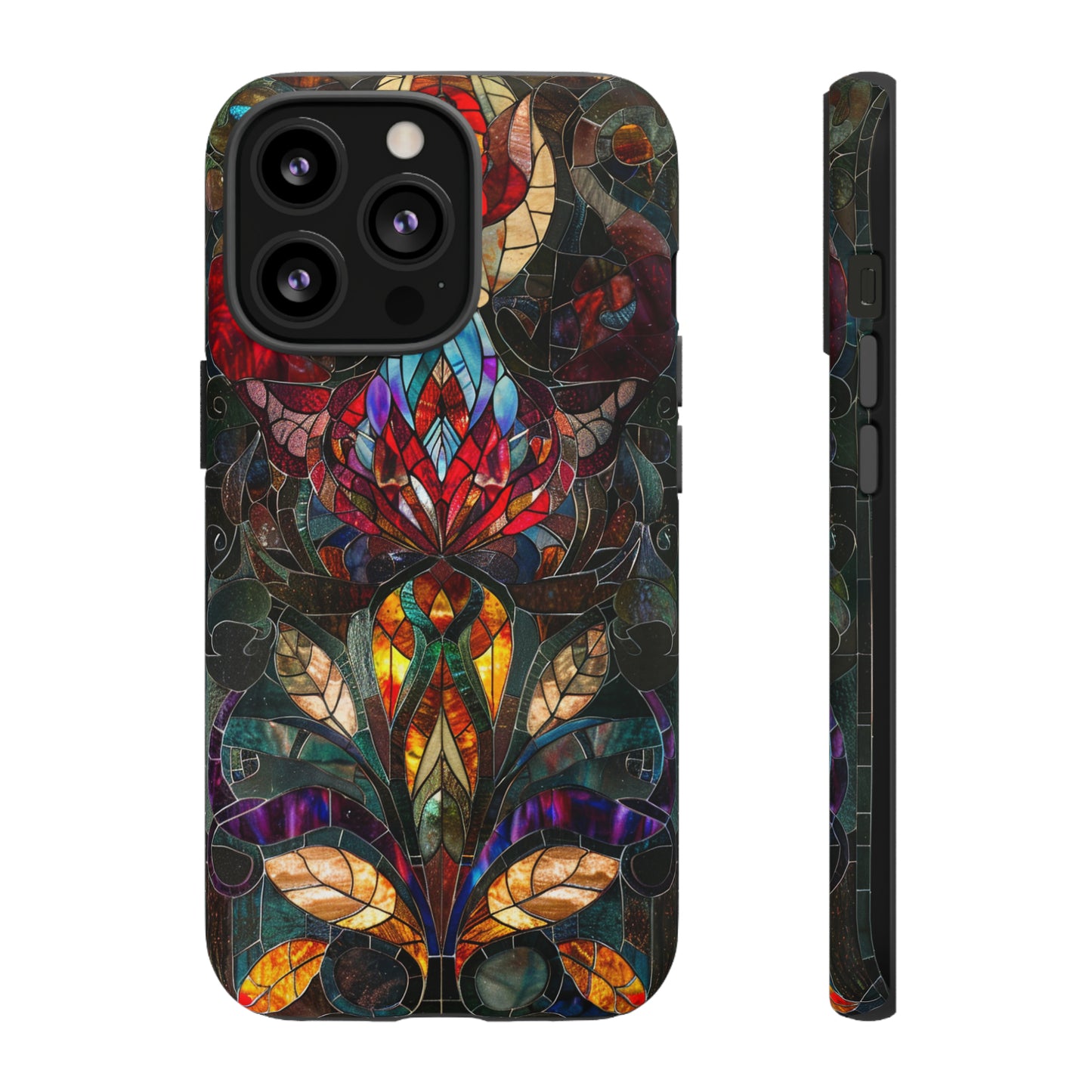 Art Deco Stained Glass floral Phone Case