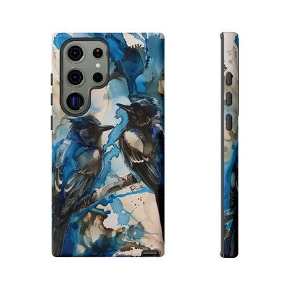 Blue Bird Watercolor Phone Case