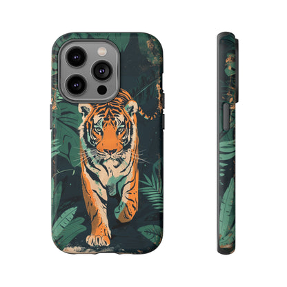 Retro Jungle Tiger Phone Case