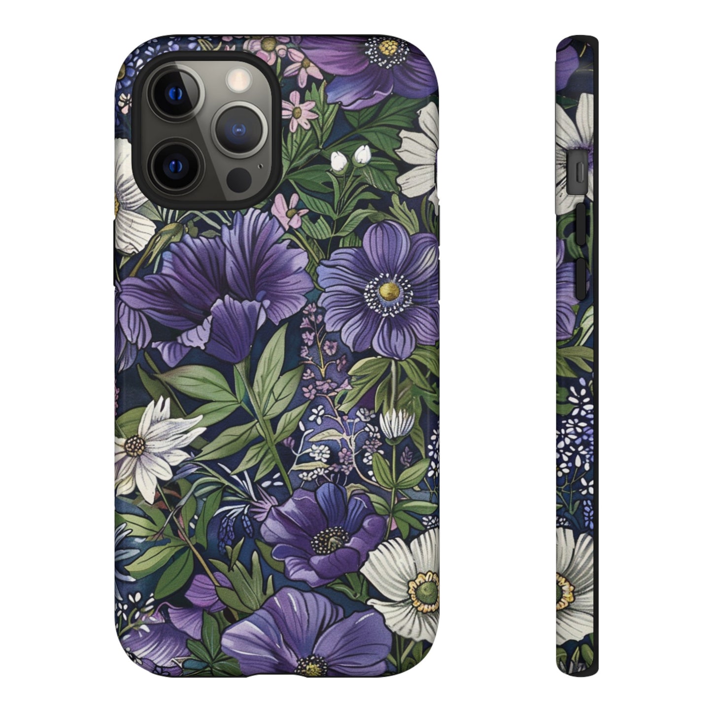 Floral Sage Purple Wildflower Phone Case