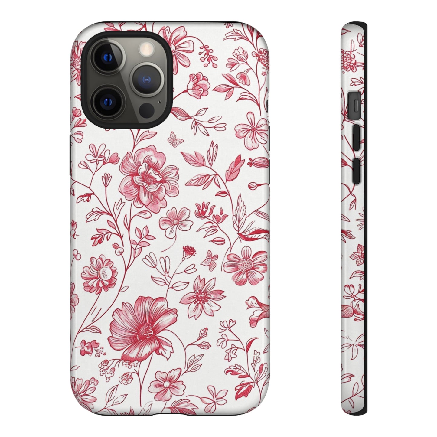 Pink Floral Wildflower Phone Case