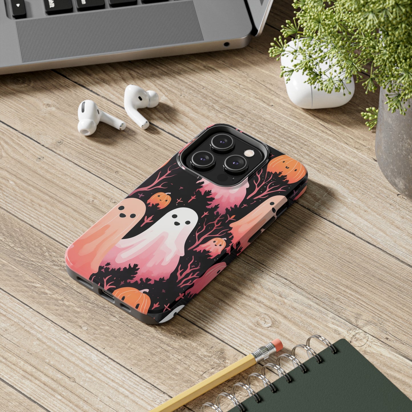 Halloween Ghost iPhone Case | Spooky and Playful Protection for Your Device