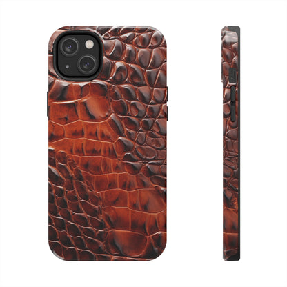 Alligator Skin Texture iPhone Case | Embrace Luxurious Style and Protection