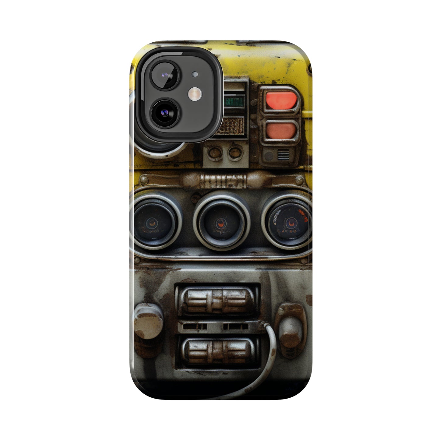 Cyberpunk Fallout Communicator iPhone Case