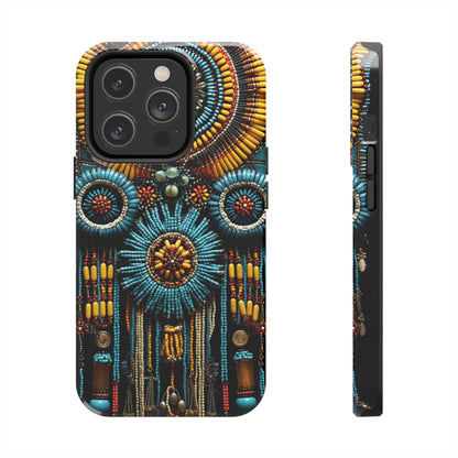 Native American Beadwork iPhone Case | Crafted Elegance with Cultural Heritage