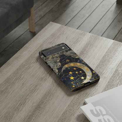 Celestial Season Stars and Moon Phone Case