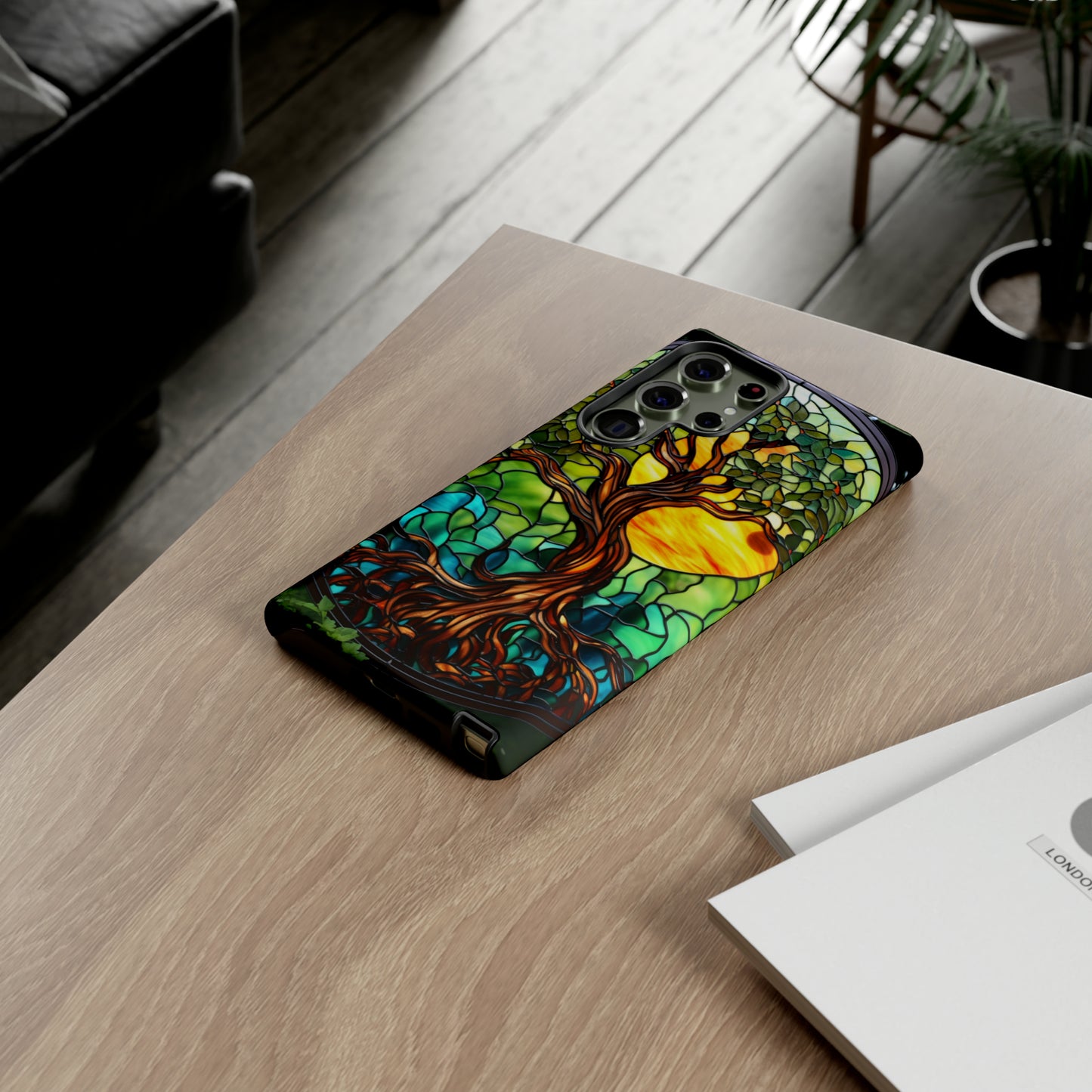 Stained Glass Mosaic Tile Phone Case