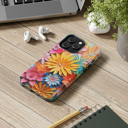 iPhone 12 Pro Max Artistry: Paper Floral Design – Crafted Elegance for iPhone 13 Pro and iPhone XR Enthusiasts