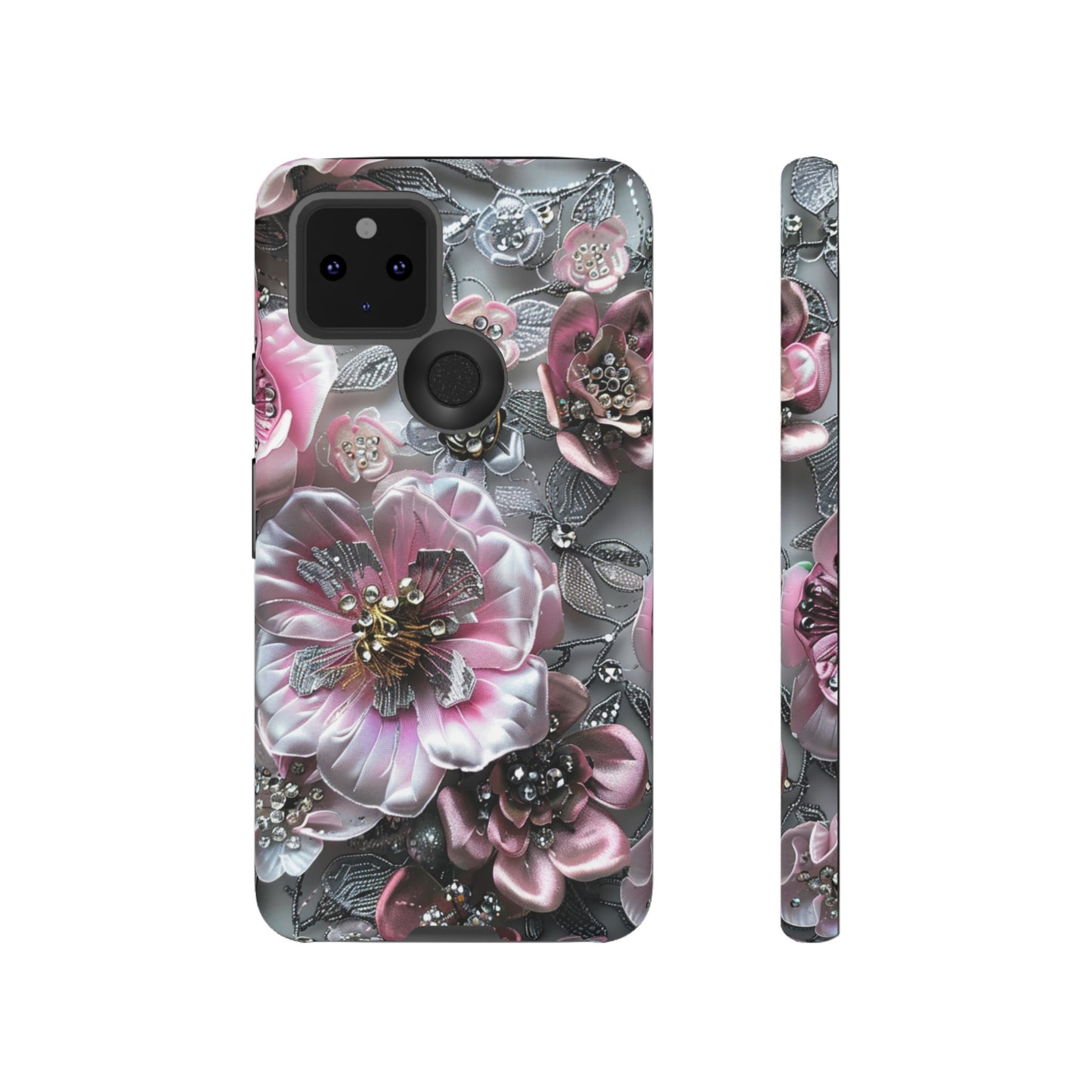 Coquette Aesthetic Floral Art iPhone 15 Case