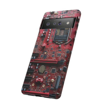 Open Circuit Naked Motherboard Technology Phone Case