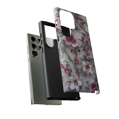 Coquette Aesthetic Floral Art iPhone 12 Case