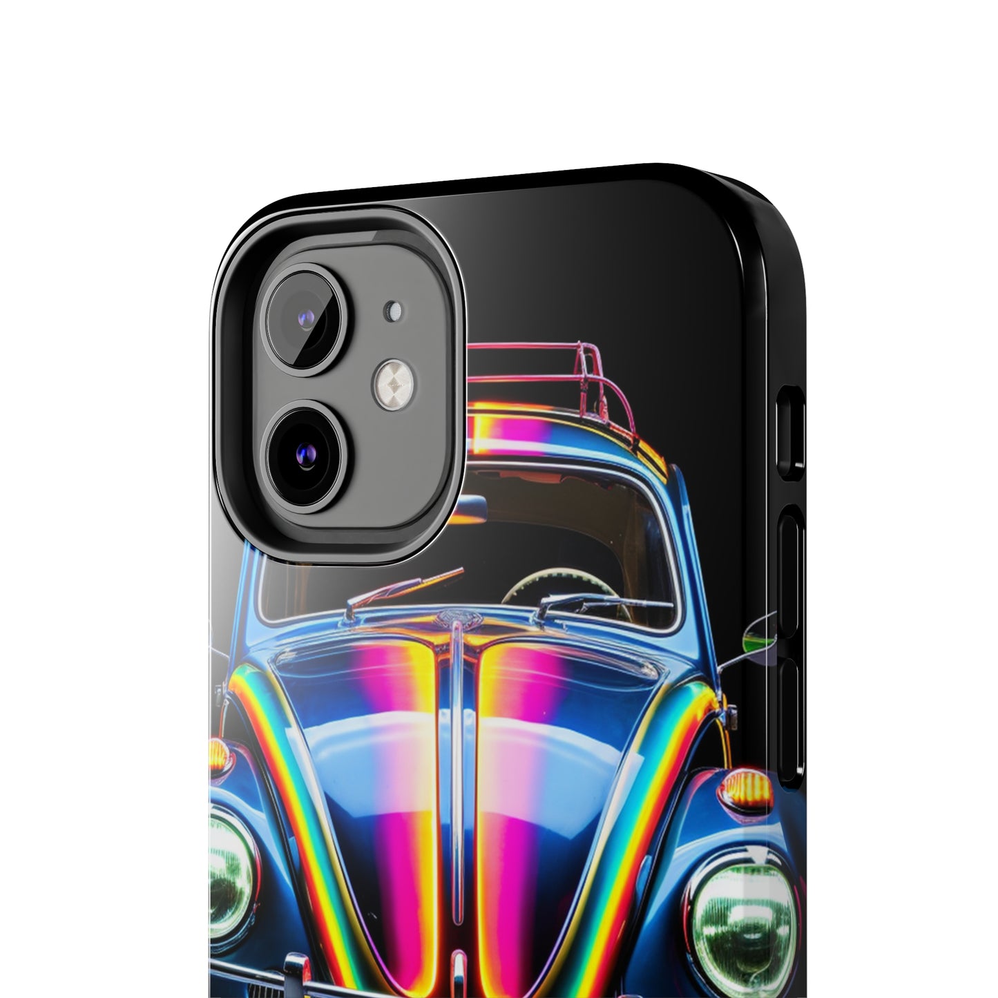 iPhone Case | Colorful Journeys: Psychedelic VW Bug iPhone Tough Case