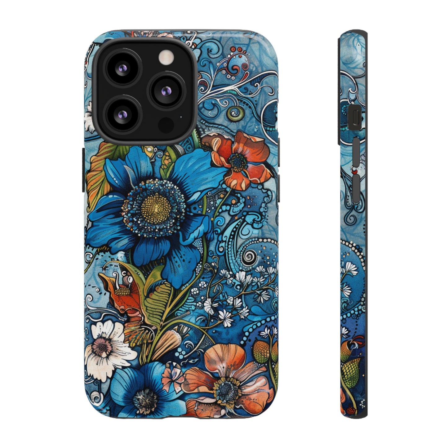 Floral Paisley Explosion Phone Case