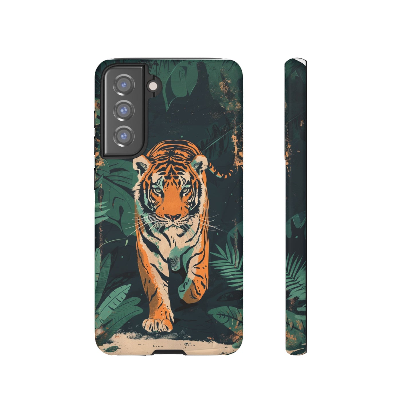 Retro Jungle Tiger Phone Case