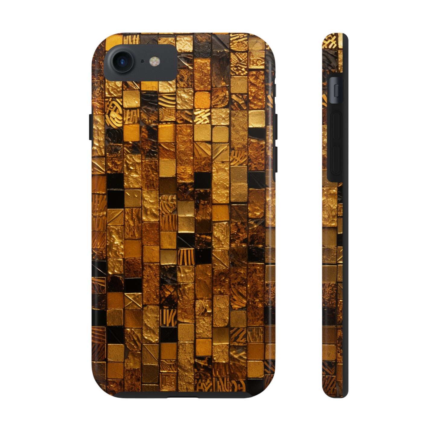 Golden Tile iPhone Case | Add Glamour and Elegance to Your Device