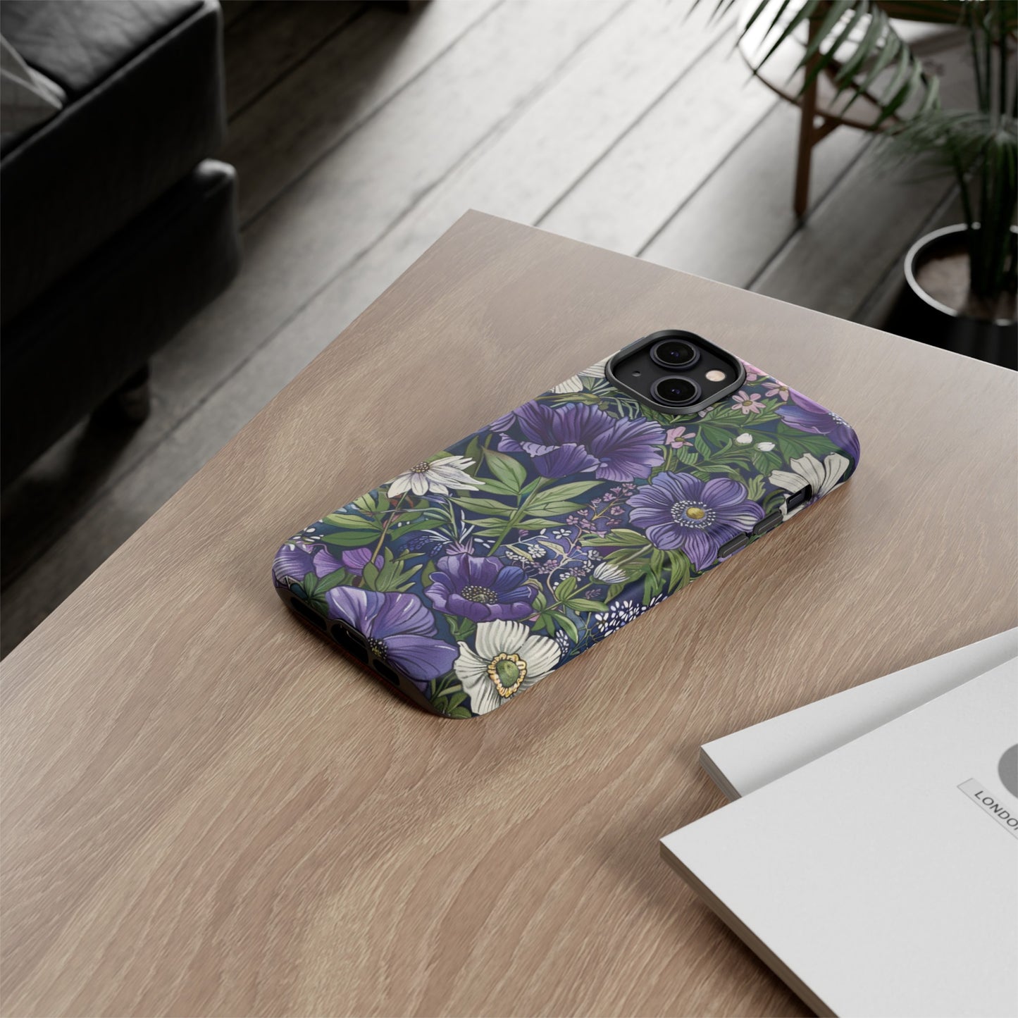 Floral Sage Purple Wildflower Phone Case