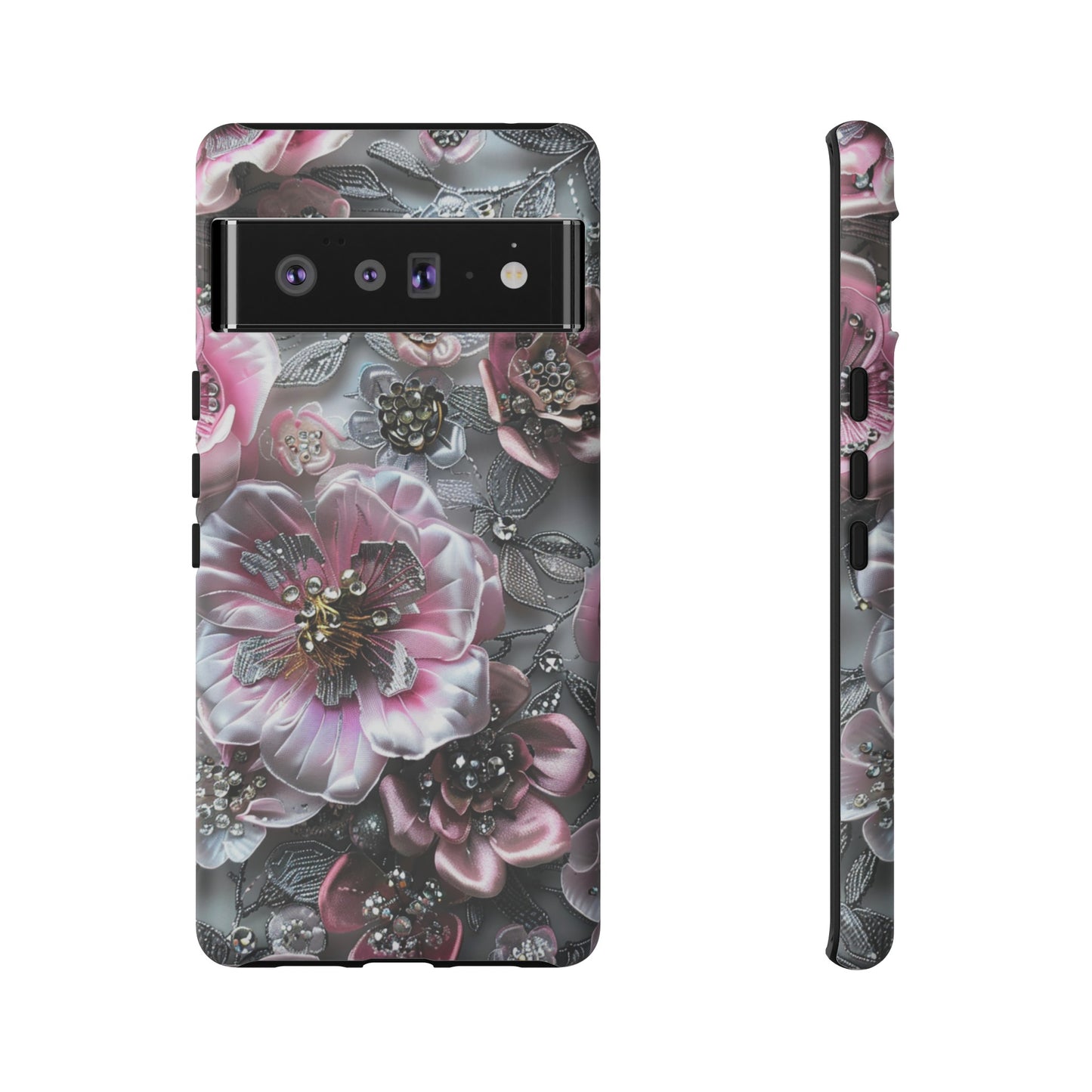 Coquette Aesthetic Floral Art iPhone 15 Case