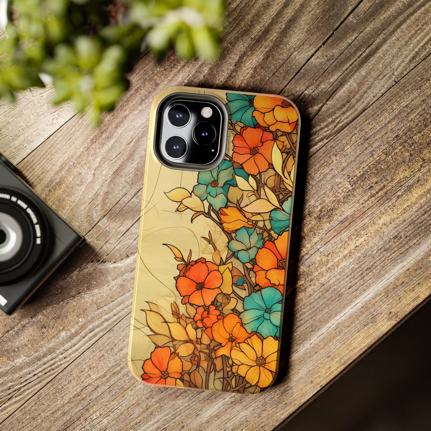 Pretty Vintage Floral iPhone Case | Elegance Meets Nostalgia in Every Detail