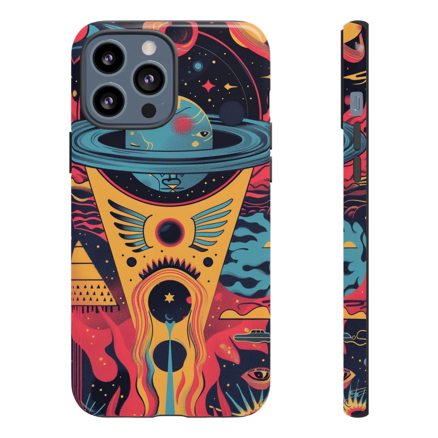 Cosmic Journey Space and Time Phone Case