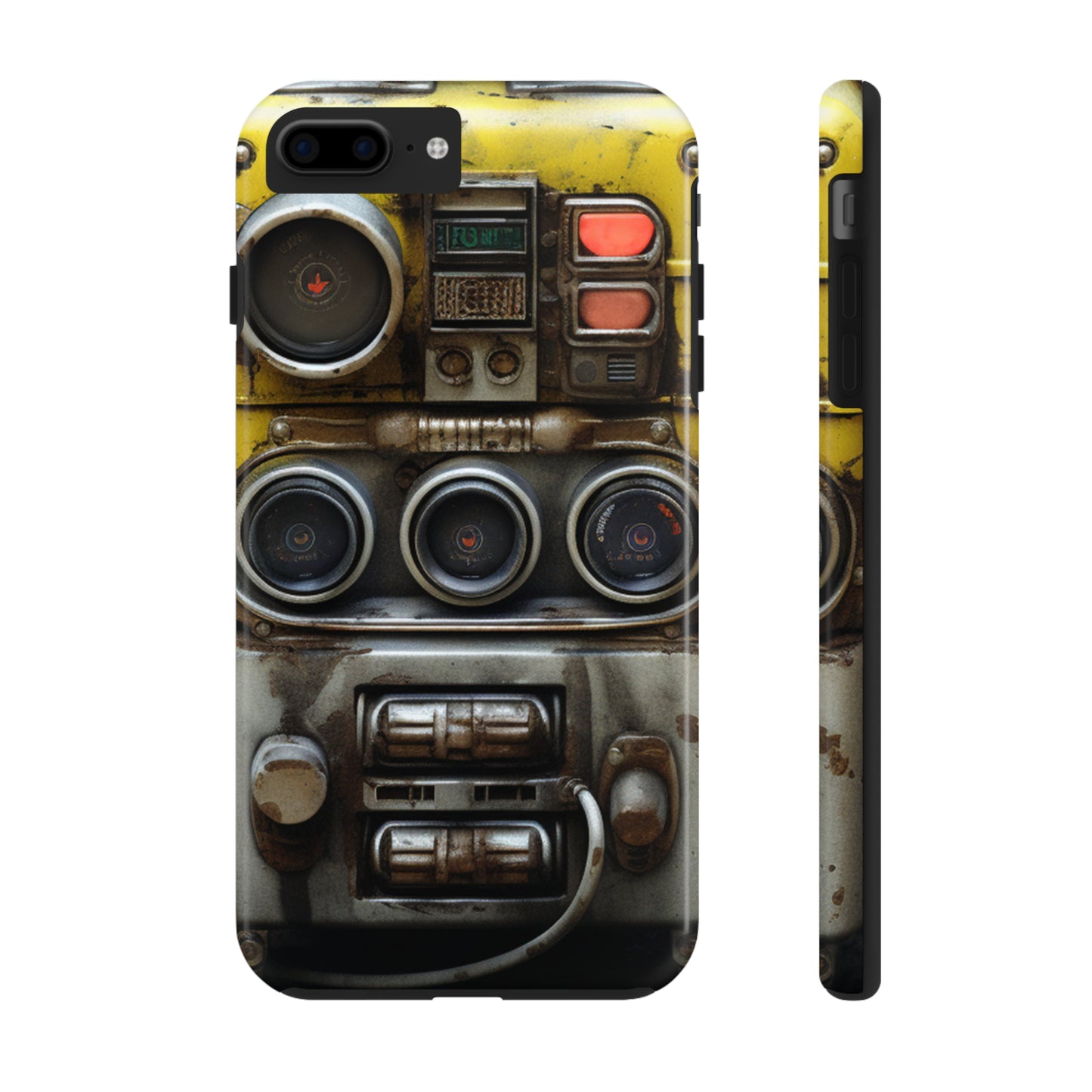 Cyberpunk Fallout Communicator iPhone Case