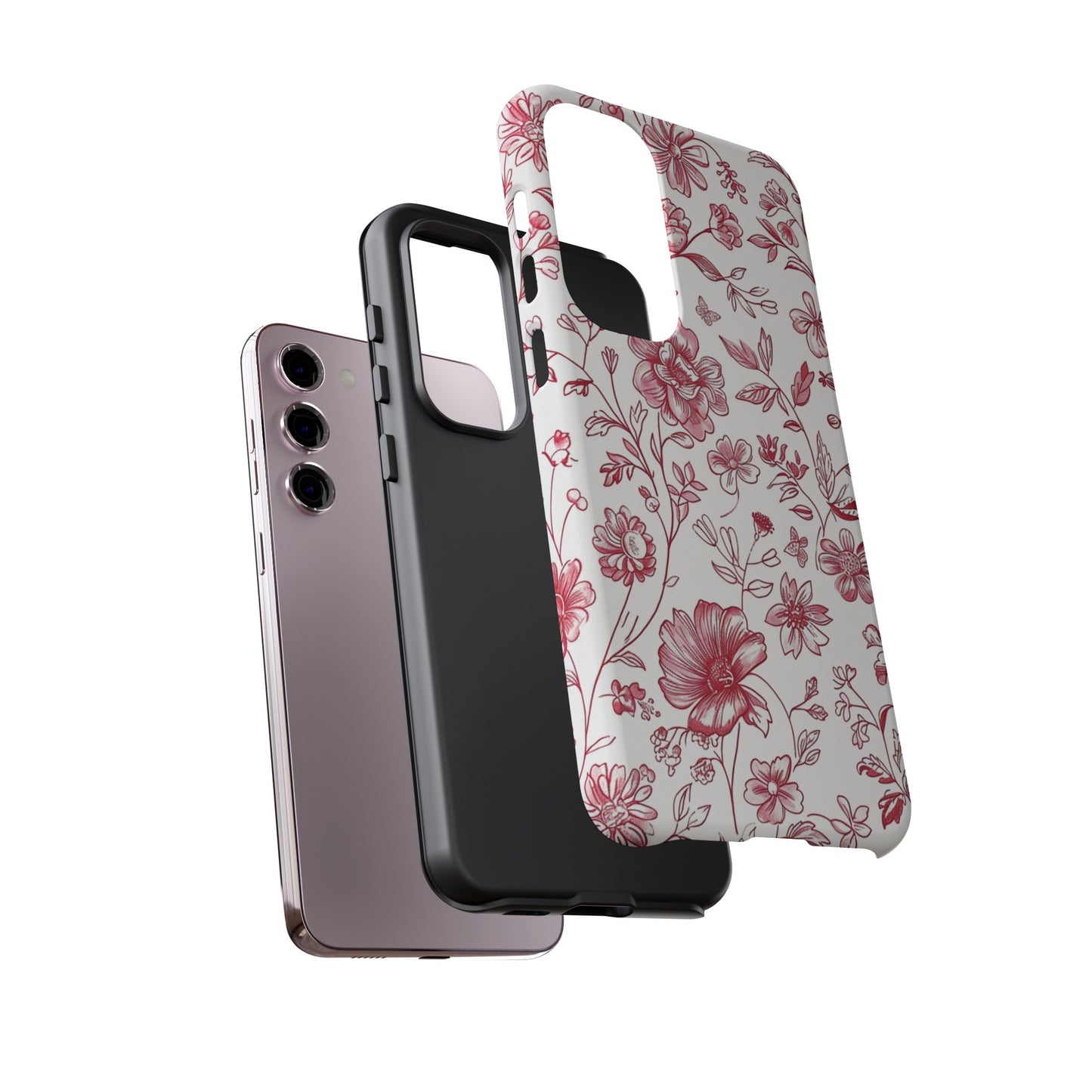 Pink Floral Wildflower Phone Case