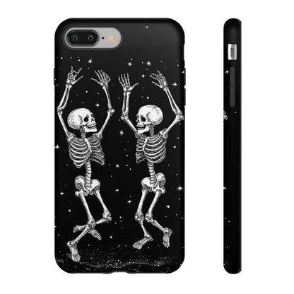 Halloween Dancing Skeletons iPhone Case