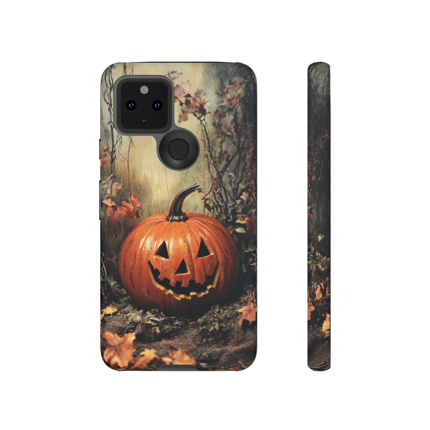 Vintage Style Halloween Jack-o'-Lantern Phone Cover