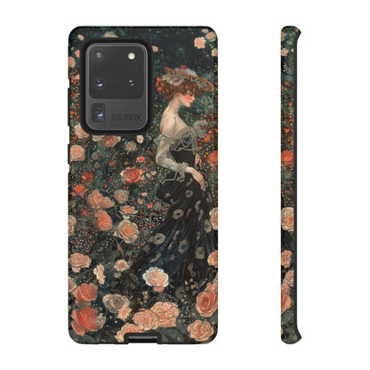 Art Nouveau French Floral Beauty Painting Phone Case