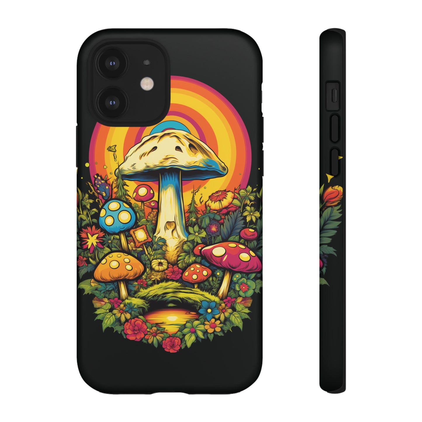 Psychedelic Art Mushroom Phone Case