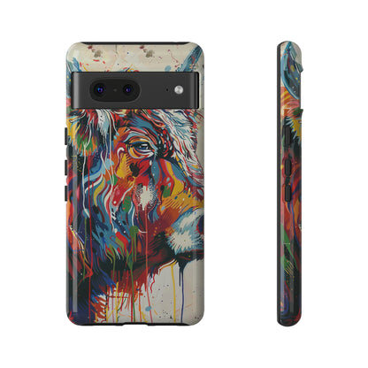 Whole Lotta Bull Abstract Phone Case