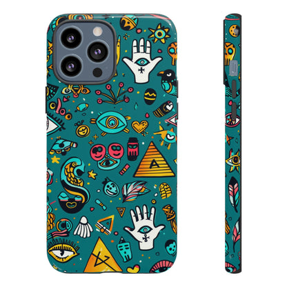 UFOs and Ancient Egypt Talisman Collage Phone Case