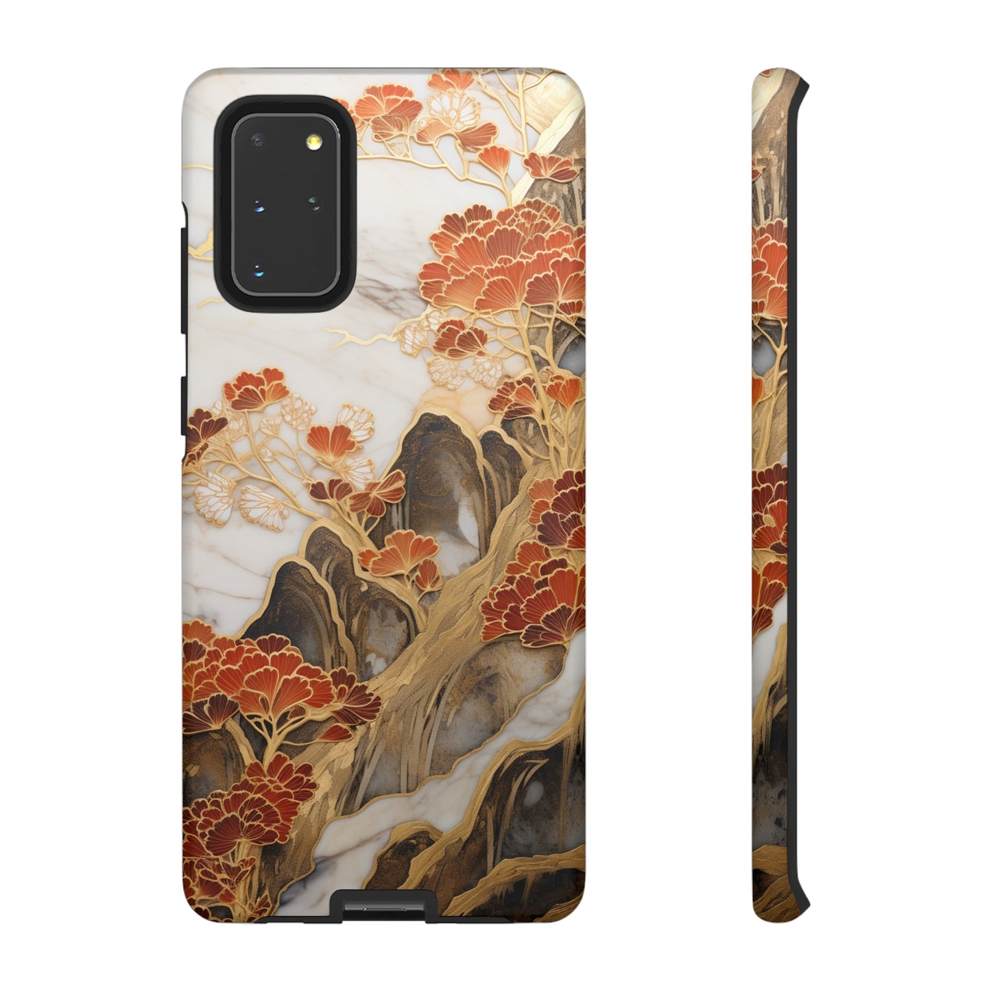 Chiyogami Floral Tough iPhone Case Galaxy S23 S22 S21 S20 Plus Ultra | Iphone 14 13 12 11 8 Pro Max Mini | Pixel 7 6 Pro 5 | Japanese Boho