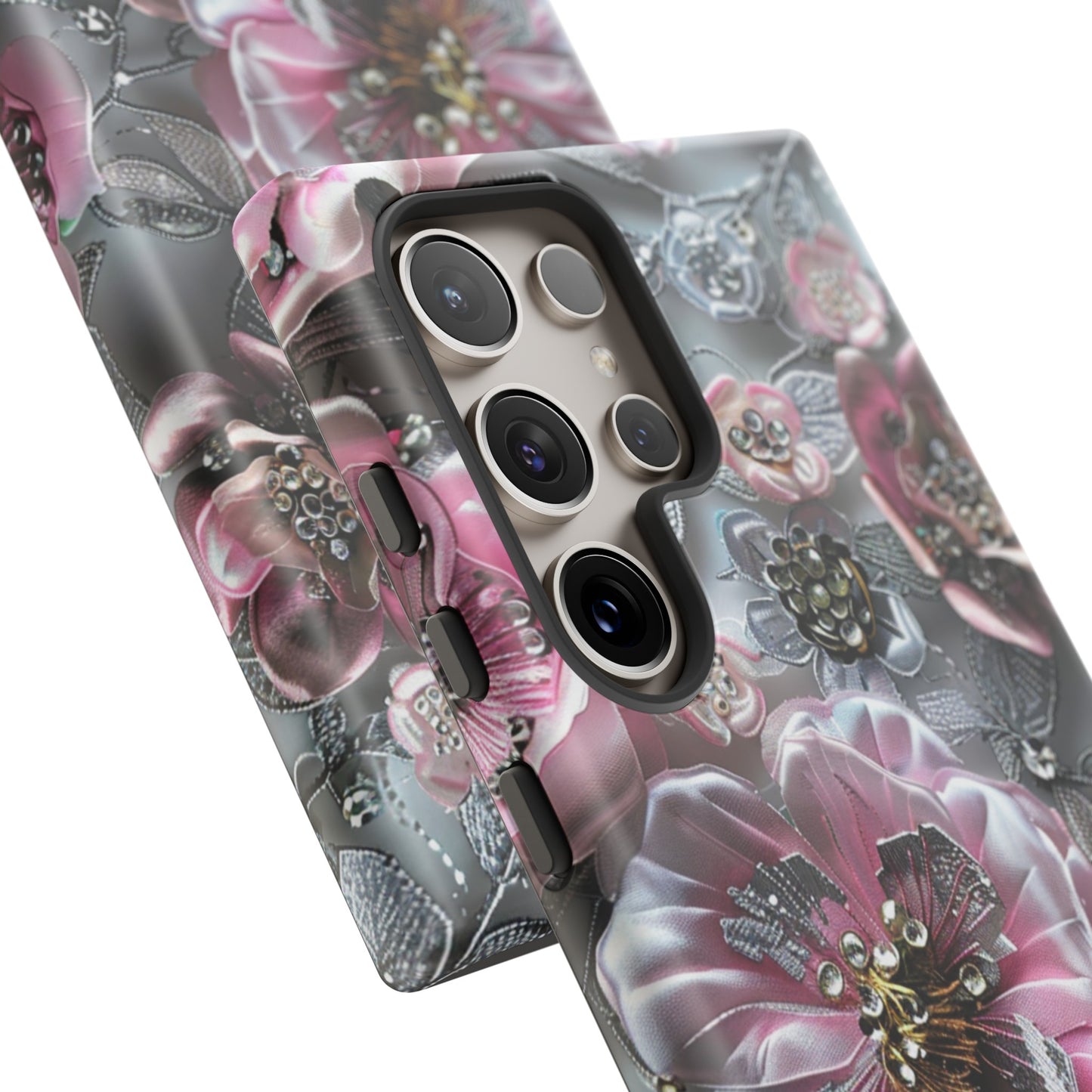 Coquette Aesthetic Floral Art iPhone 15 Case