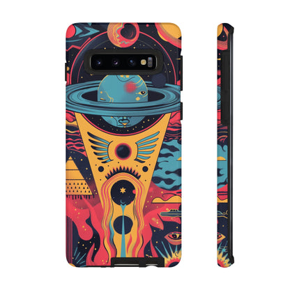 Cosmic Journey Space and Time Phone Case