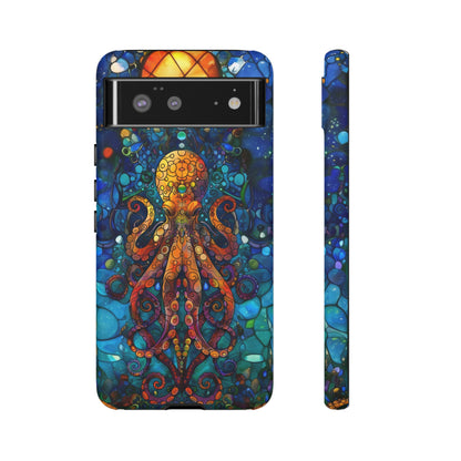 Octopus Stained Glass Undersea Magic Phone Case